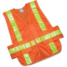 National 8415015984873 Skilcraft 360-degree Visibility Safety Vest - R