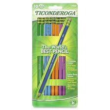 Dixon DIX 13932 Ticonderoga No. 2 Hb Pencils - 2 Lead - Graphite Lead 