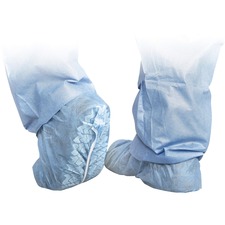 Medline MII CRI2003 Medline Protective Shoe Covers - Fluid Resistant, 