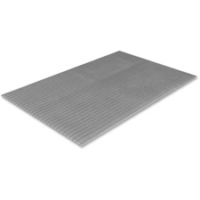 Crown CWN FJS736GY Crown Mats Tuff-spun Foot-lover Mat - Cement Floor,