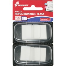 National 7510013152022 Skilcraft Repositionable Self-stick Flags - 1 X