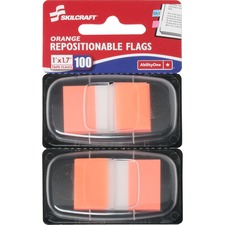 National 7510013152023 Skilcraft Repositionable Self-stick Flags - 1 X