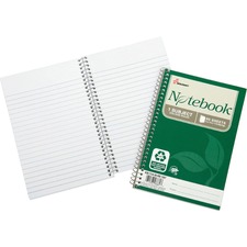 National 7530016002013 Skilcraft One Subject Spiral Notebook - 80 Shee