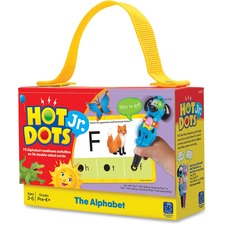 Educational EII 2351 Hot Dots Jr. Alphabet Card Set - 3-6 Year Ageacce