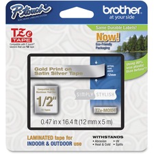 Brother TZE-MQ934 Ptouch 12 Laminated Tze Tape - 1532 Width - Permanen