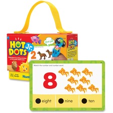 Educational EII 2353 Hot Dots Jr. Numbers Card Set - Educational - 36 