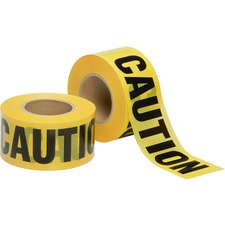 National 9905016134244 Skilcraft 2 Mil Caution Barricade Tape - 1000 F