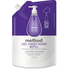 Method MTH 00654 Method French Lavender Gel Hand Wash Refill - French 