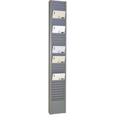 Mmf MMF 20501 Mmf Heavy-duty Swipe Card Rack - 40 Compartment(s) - 18.