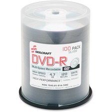 National 7045016147492 Skilcraft Dvd Recordable Media - Dvd-r - 4.70 G