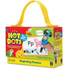 Educational EII 2352 Beginning Phonics Hot Dots Junior Card Set - Word