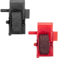 Industrias ITK KOR78BR Ink Roller - Blackred - 2  Pack