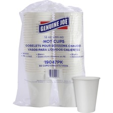 Genuine GJO 19047 Joe Polyurethane-lined Disposable Hot Cups - 12 Fl O