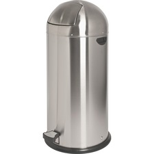 Genuine GJO 58888 Joe 13.5 Gallon Pedal Receptacle Bin - 13.50 Gal Cap