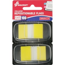 National 7510013152024 Skilcraft Repositionable Self-stick Flags - 1 X