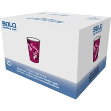 Dart SCC OF8BI0041 Solo Single Sided Paper Hot Cups - 8 Fl Oz - 500  C