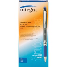 Integra ITA 39060 .7mm Premium Gel Ink Stick Pens - 0.7 Mm Pen Point S