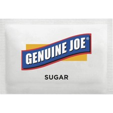 Genuine GJO 02390 Joe Sugar Packets - Packet - 0 Lb (0.1 Oz) - 1200box