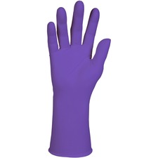 Kimberly KCC 50602 Kimberly-clark Purple Nitrile Exam Gloves - 12 - Me