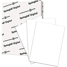 International SGH 015101 Springhill 8.5x11 Inkjet, Laser Printable Mul