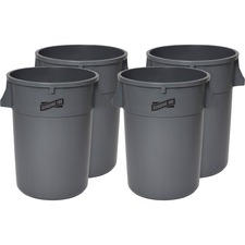 Genuine GJO 11581CT Joe 44-gal Heavy-duty Trash Container - 44 Gal Cap