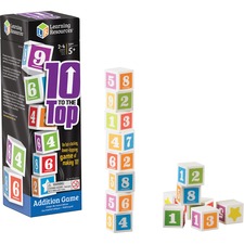 Learning LRN 1767 10 To The Top Addition Game - Learning - Assorted - 