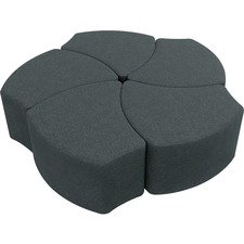 Mooreco 910-5-001 Mooreco Economy Shapes Upholstered Stool - Set Of 5 