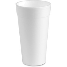 Genuine GJO 25251 Joe Styrofoam Cup - 24 Fl Oz - 300  Carton - White -