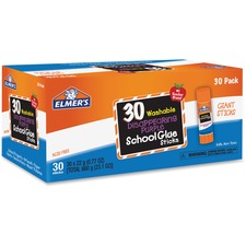 Elmers EPI E605 Elmer's Disappearing Purple School Glue Sticks - 0.77 