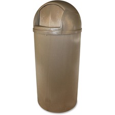 Impact IMP 88704 21-gal Bullet Inoutdr Receptacle - 21 Gal Capacity - 