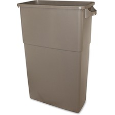 Impact IMP 702315 Thin Bin 23-gal Beige Container - 23 Gal Capacity - 