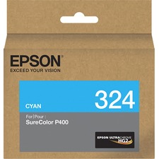 Original Epson T324220 Ultrachrome 324 Ink Cartridge - Cyan - Inkjet -