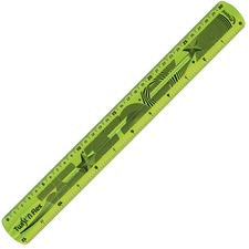 Maped HLX 279010 Helix Twist-n-flex 12 Ruler - 12 Length - Imperial, M