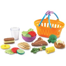 Learning LRN LER9732 New Sprouts - Play Dinner Basket - 1  Set - 2 Yea