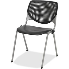 Kfi KFI 2300SLP10 Kfi 2300 Kool Series - Black Polypropylene Seat - Bl