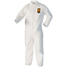 Kimberly KCC 44304 Kleenguard A40 Coveralls - Zipper Front - Comfortab