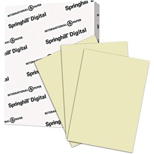 International SGH 056100 Springhill 8.5x11 Inkjet, Laser Printable Mul