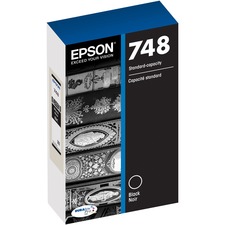 Original Epson T748120 Durabrite Pro 748 Ink Cartridge - Black - Inkje