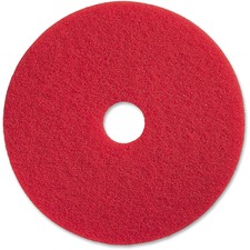 Genuine GJO 90413 Joe Red Buffing Floor Pad - 13 Diameter - 5carton X 