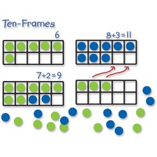 Learning LRN LER6644 Giant Magnetic Ten-frame Set - Themesubject: Lear