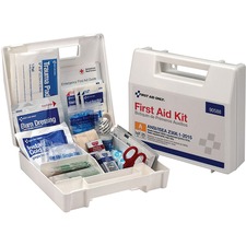 First FAO 90588 First Aid Only 25-person Bulk Plastic First Aid Kit - 