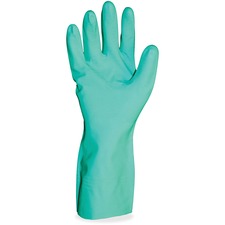 Impact PGD 8217M Proguard Flock Lined 12 Green Nitrile Gloves - Medium