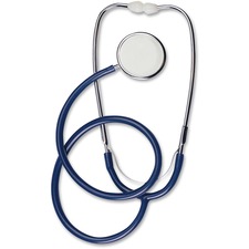 Learning LRN LER2427 Pre-k Stethoscope - Durable - Blue, Silver - Chil