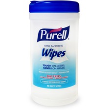 Gojo GOJ 912006CMR Purellreg; Clean Scent Hand Sanitizing Wipes - Whit