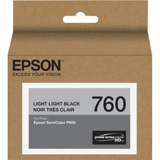 Original Epson EPS T760920 Ultrachrome Hd T760 Ink Cartridge - Inkjet 