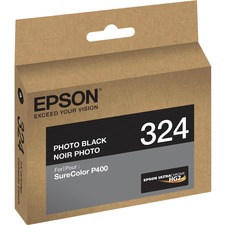 Original Epson T324120 Ultrachrome 324 Ink Cartridge - Photo Black - I