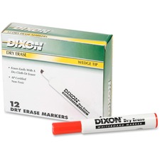 Dixon DIX 92101 Ticonderoga Dry Erase Whiteboard Markers - Broad, Fine