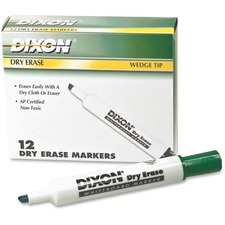 Dixon DIX 92104 Ticonderoga Dry Erase Whiteboard Markers - Broad, Fine