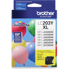 Original Brother LC203Y Innobella  High Yield Yellow Ink Cartridge - I