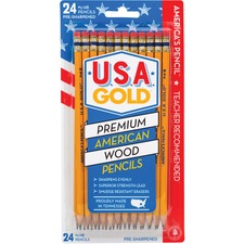 Mega BDU DDR64 The Write Dudes Usa Gold Prem American Cedar Pencils - 